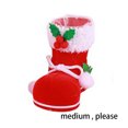 thumbnail image 4 of Toystoory Decoración navideña Colgante Caramelo Flocado Botas Forma Festival Adorno Diseño Accesorios Accesorio decorativo Interior Kits de decoración para fiestas Medio, 4 of 6