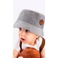 thumbnail image 2 of Checked Little Captain Badge -Infant Fedora Hat 0-18 Months (Gray), 2 of 2