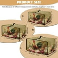 thumbnail image 7 of SEANATIVE Air Fryer Toaster Oven Dust Cover Dust Protection Countertop Convection Oven Cover Stain-resistant Kitchen Appliance Protector, S, Chicken Rooster Vintage Floral, 7 of 7