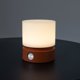 thumbnail image 2 of Lámpara de mesa Luz nocturna cilíndrica lámpara de ambiente de respiración con atenuación continua lámpara de alimentación de escritorio de cabecera recargable por USB Eccomum Lámpara de mesa, 2 of 7