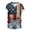 Blue-6, variant on American Flag Shirt for Women 4th of July Tee Shirt USA Stars Stripes T-Shirt Patriotic Summer Tunic Tops