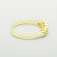 thumbnail image 6 of LBG British Made 18k Yellow Gold Natural Diamond Womens Eternity Ring - 33 size options - Size 10.75, 6 of 7
