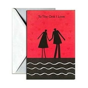 Valentines Day Greeting Card - The One I Love