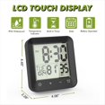 thumbnail image 3 of Reloj de Ducha Impermeable con Temporizador para Baño, Reloj de Pared Digital con Cuenta Regresiva y Soporte con Ventosa para Colgar, Ideal para Niños y Adultos., 3 of 8