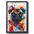 thumbnail image 6 of Pug Dog Poster Wall Art for Bedroom Living Room Funny Graffiti Dog Picture Cool Dog Decor Wall Art, 6 of 6