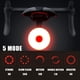 thumbnail image 5 of Luz trasera para bicicleta A, resistente al agua, recargable por USB, 5 modos de luz., 5 of 5