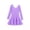 Purple, variant on Outdoor Dresses for Little Girl Dance Long Sleeve Ballet Leotard Petite Clothing for Girl,Pink,Size 3-4 Years
