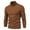 01 Coffee, variant on Awdenio Sweaters for Men Casual Slim Fit Knitted Turtleneck Pullover Long Sleeved Loose Sweaters with Twist Patterned