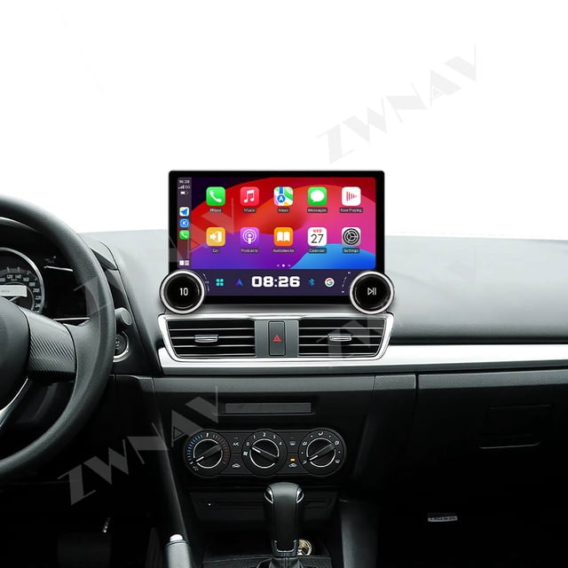 ZWNAV 11.5 inch Android 15 Car Radio For Mazda 3 2010-2015 Car Multimedia Video Player GPS Navigation Carplay Head Unit Touch Screen 4G