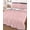 Pink, variant on Quilt King Size Bedding Set, Red Christmas Snowflakes Reversible Summer Quilt 3 Pieces, Winter Modern Minimalist Geometric Lightweight Bedspreads Coverlets with 2 Pillow Shams for All Seasons