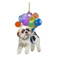 thumbnail image 1 of JJKBVCLO Dog Pendant Bostons Terriers Dog Fly With Bubbles Car Hanging Ornament, 1 of 1