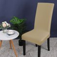 thumbnail image 2 of PiccoCasa 4Pcs Dinning Chair Cover Removable Thick Chair Slipcover, Champagne Color, 2 of 6