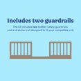 thumbnail image 4 of Storkcraft & Graco Universal Toddler Safety Guardrail Kit (Dowels) - Taupe, 4 of 6