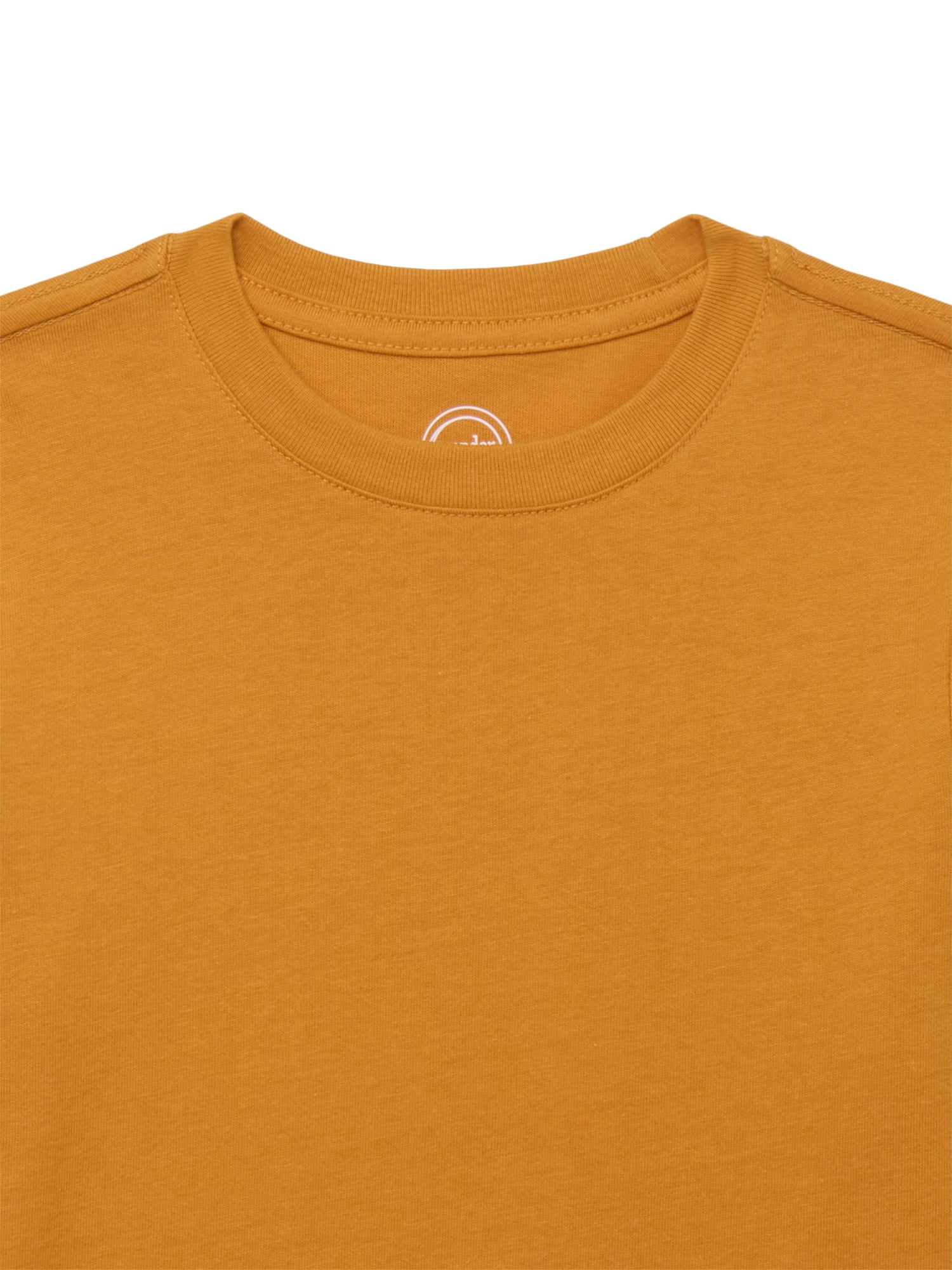 Wonder Nation Boys Kid Tough Tee with Short Sleeves, Sizes 4-18 & Husky