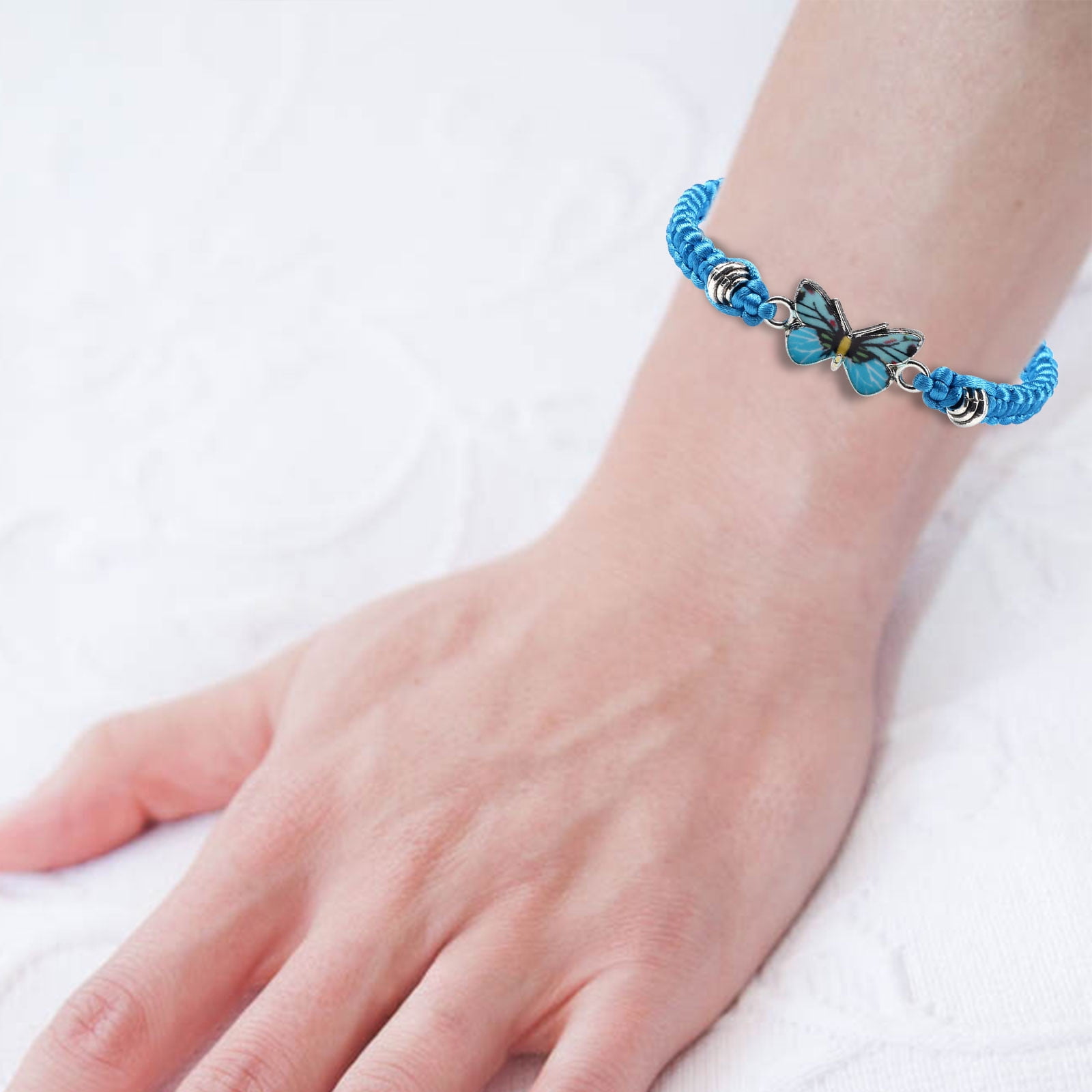 Neotrims Butterfly Charm Chain Bracelet adorned with Swarovski Crystal  elements - Neotrims
