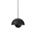 thumbnail image 2 of TISHITA Modern Pendant Light Decorative LED Ceiling Hanging Lamp for Dining Room Hallway Matt Black, 2 of 8