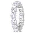 thumbnail image 3 of Everly Women's Created Moissanite Sterling Silver Ring, 3 of 8