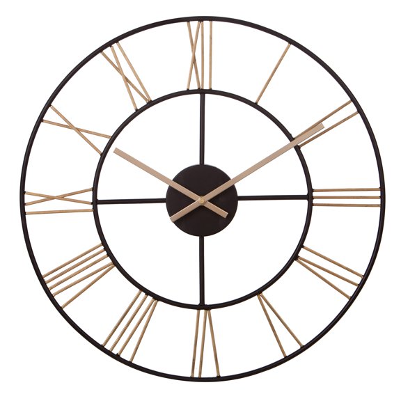Black & Gold Wall Clocks