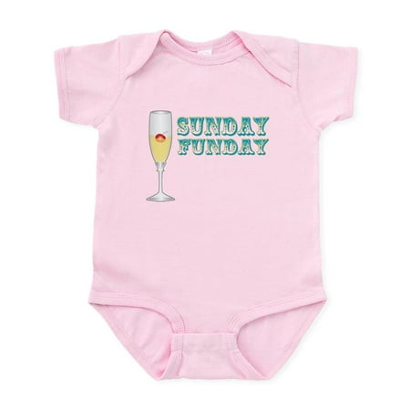 

CafePress - SUNDAY FUNDAY Infant Bodysuit - Baby Light Bodysuit Size Newborn - 24 Months