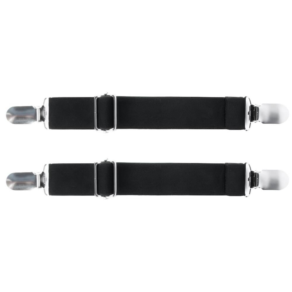 Adjustable Elastic Boot Clips Mitten Clips For Adults Pant Clips Stirrups Leg Straps