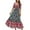 Black womens dresses, variant on up to 60% off Gifts Usmixi Formal Dresses for Women Short Sleeve Square Neck Western Print Summer Maxi Dresses Puff Sleeve Ruffle Swing Vintage Beach Bohemian Dress Blue S Up to 65% off