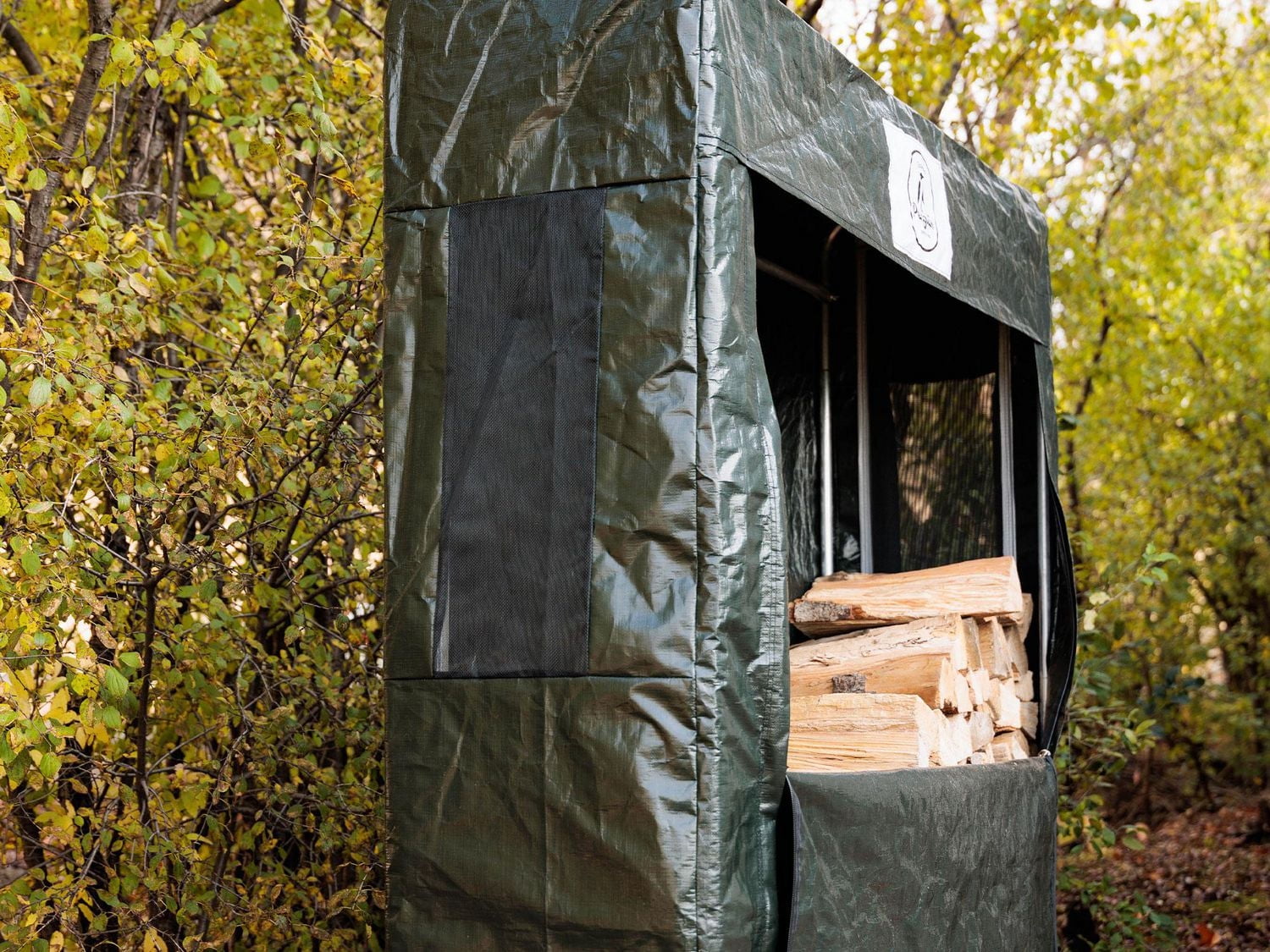 Abri bûches (Vert)
