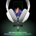 thumbnail image 3 of SteelSeries Arctis Nova 7X Wireless Gen 2 Multi-Platform Gaming Headset — Real-Time App Control — 50+ HR — Mixable 2.4GHz/Bluetooth — Xbox, PC, PS5/PS4, Switch 1/2, Mobile — White, 3 of 9