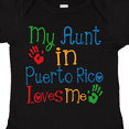 thumbnail image 4 of Inktastic My Aunt in Puerto Rico Loves Me Boys or Girls Baby Bodysuit, 4 of 5