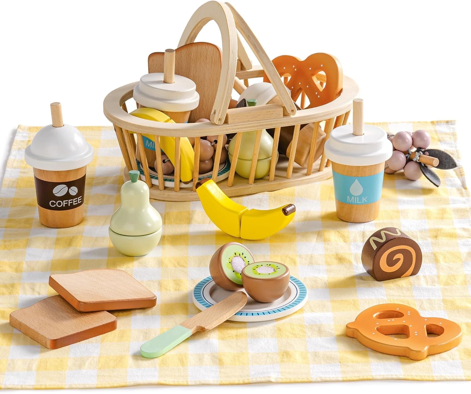 JOYIN Color Sorting Play Food Set - 71-Piece Cutting UK | Ubuy