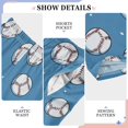 thumbnail image 6 of FORMRS Boys Pajama Pants with Pockets Size 9-10Y Kids Lounge Sleep Bottoms, Baseballs Pattern, 6 of 8