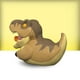 thumbnail image 3 of Figura de vinilo TUBBZ Mini Jurassic World Rebirth T-Rex Duck, 3 of 6