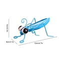 thumbnail image 4 of Garden Cute Metal Grasshopper Statue Decoration Outdoor Yard Grasshopper Statue Backyard Garden R7m3 Patio Decorations, 4 of 9