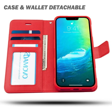 For Compatible With Iphone 13 Pro Max Case Wallet Leather Magnetic Flip Case With Card Holder 2 In 1 Detachable Case Wireless Charging Kickstand Wrist Strap For Iphone 13 Pro Max Red Walmart Canada For Compatible With Iphone 13 Pro Max Case Wallet Leather Magnetic Flip Case With Card Holder 2 In 1 Detachable Case Wireless Charging Kickstand Wrist Strap For Iphone 13 Pro Max Red Walmart Canada