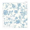 thumbnail image 6 of NextWall Carolina Blue Jasmine Chinoiserie Peel and Stick Wallpaper, 6 of 9