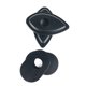 thumbnail image 5 of Eigraketly 4 Uds. Adaptador de indicador de señales de giro de motocicleta negro espaciadores reacondicionados para Ciclismo, 5 of 6