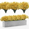 thumbnail image 5 of UV Resistant Artificial Flowers Outdoor - 12 Bundles No Fade Flowers for Garden Porch Window Box Decor, All Weather Outdoor Decorations, 5 of 8