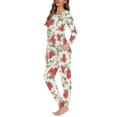 thumbnail image 3 of Conjunto de Pijama informal para mujer, ropa de dormir de dos piezas, jersey de manga larga, estampado a pedido, regalos de navidad, 3 of 4