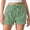 Green, variant on Women's Shorts Elastic High Waisted Straight Wide Leg Bermuda Ladise Shorts Beach Cruise Casual Hiking Travel Sports Cute Comfy Fashion Work Summer Culottes for Women Green L