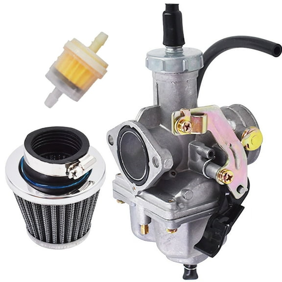 Carburetor ATV Carb with Air Filter & Fuel Filter for 1984-1986 Honda ATC200S, 1984 Honda Big Red 200, 2001-2008 Honda Sportrax 250