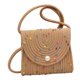 thumbnail image 5 of Bolso cruzado para mujer, bolso de hombro, bolso de compras elegante y moderno, bolso tejido portátil, bolso de playa para ta, primavera, trabajo Bolas de colores caqui, 5 of 8