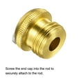 thumbnail image 4 of 12.5mm Dia Copper Plated Fishing Rod End Cup Protector, 5 Pack, 4 of 5