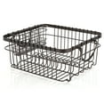 thumbnail image 2 of Better Homes & Gardens Antique Gray Wire Dish Drying Rack with Utensil Holder for Kitchen Countertop, 2 of 6