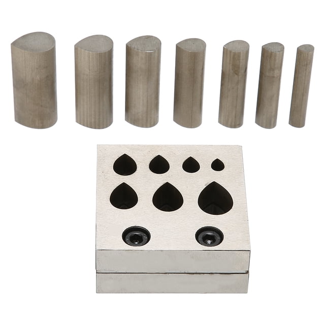 Punch Die Disc Set, Prevent Biasing Jewelry Punch Die Set 45 Steel For Craftsmen For Metal Gaskets