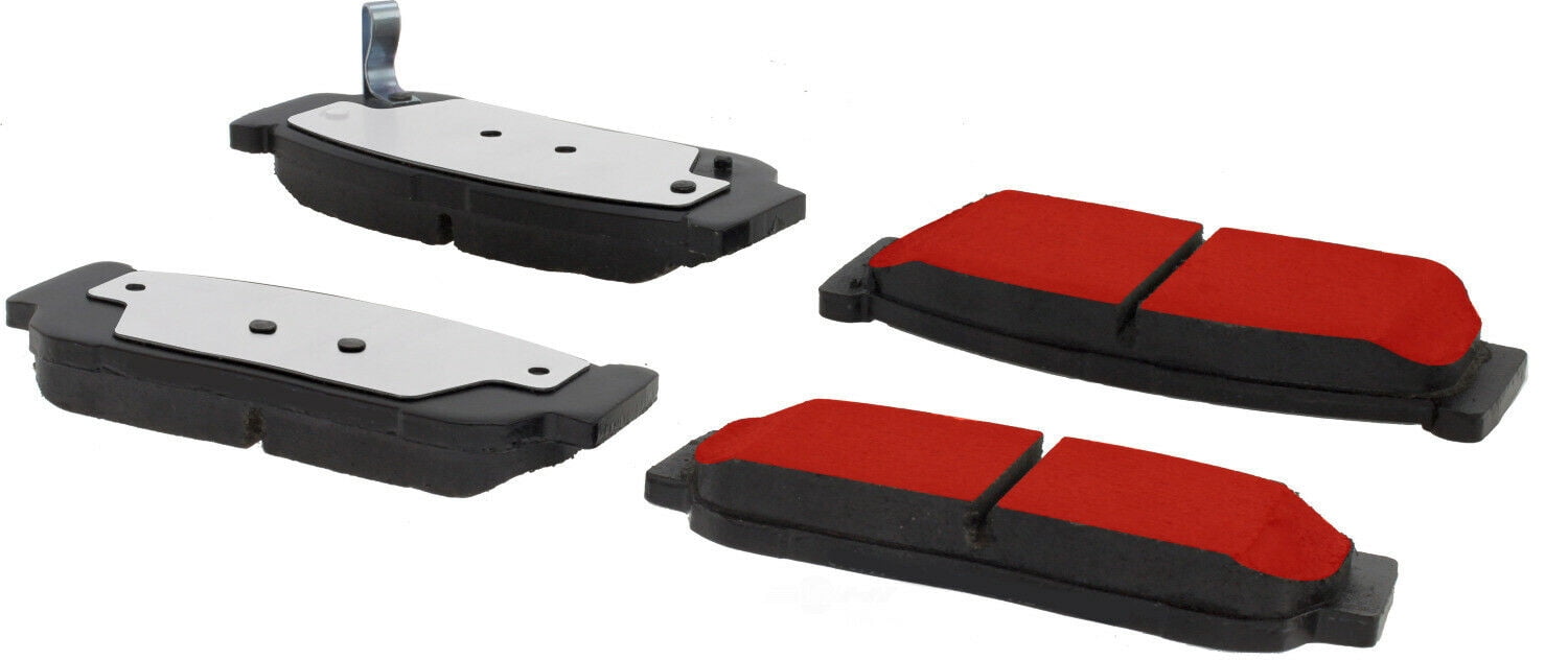 Centric Parts 500.09541 PQ PRO Disc Brake Pads with Hardware, multi-layer mechanically-attached