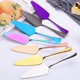 thumbnail image 2 of Bobasndm Cake Shovels Stable 2Pcs Kitchen Utensil Cake Pizza Shovel Steel Spatulas Convenient Durable for Indoor for, 2 of 7