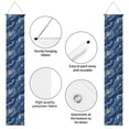 thumbnail image 4 of A Pair Of Decorative Banners 70.9×11.8in Can Be Reused And Easily Installed For Indoor Or Outdoor Or Anywhere Steelblue Marble_3, 4 of 7