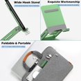 thumbnail image 2 of soporte Tlphone - Vert Bureau Soporte Smartphone Rglable Et Pliable, Porte Telefono En Aluminio Compatible Avec Iphone 14 13 Pro Max Mini 12 11, 2 of 5