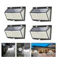 thumbnail image 1 of Lámpara solar de pared exterior con sensor de movimiento de 288 LED, luz de seguridad para jardín, IP65 resistente al agua, gran angular de 270°, con alimentación solar., 1 of 4