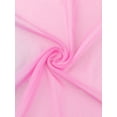 thumbnail image 3 of INSPIRAR CHIC Bufanda de Mujer Chiffon Seda Color Gradiente Ligera Chal Largo Rosa Azul, 3 of 8