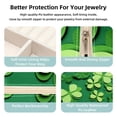 thumbnail image 3 of St. Patrick's Day Travel Portable Square Jewelry Box for Rings Earrings Necklaces Bracelets Girls Women Display Case Holder Organizer Stand Storage Box, 3 of 6